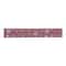 2.5" x 10yd. Mauve Wired Glitter Snowflake Ribbon